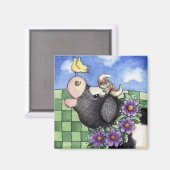 Cow and Chick - Magnet マグネット (正面/裏面)