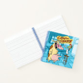 Cow and Chicken Smiling Graphic ノートブック (内部)