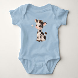 Cow Baby Bodysuit – Cute Spotted Farm Animal ベビーボディスーツ