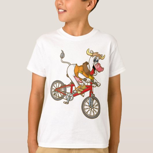 Cow biking tシャツ (正面)