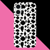 Cow Black and White Pattern Case-Mate iPhoneケース