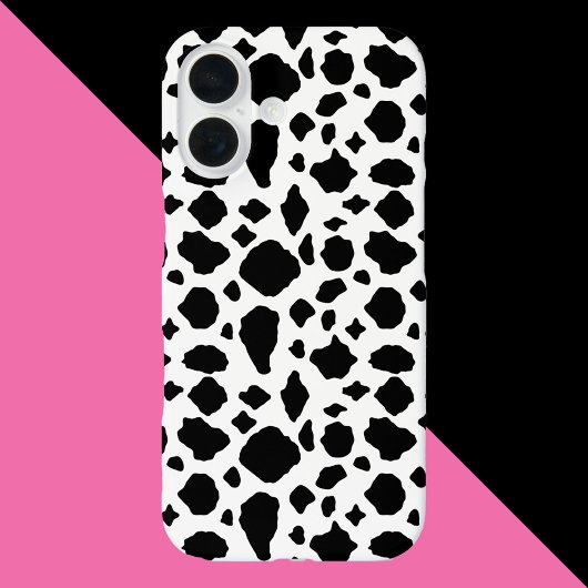 Cow Black and White Pattern Case-Mate iPhoneケース