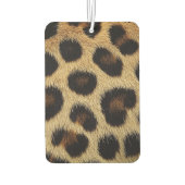 Cow Black White Spots Fur カーエアーフレッシュナー (裏面)