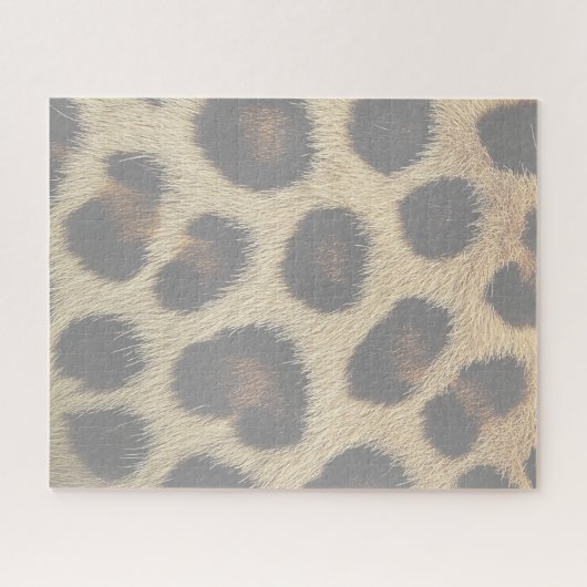 Cow Black White Spots Fur ジグソーパズル (横)