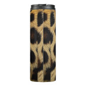 Cow Black White Spots Fur タンブラー (裏面)