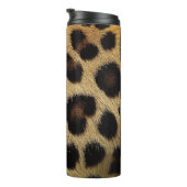 Cow Black White Spots Fur タンブラー (回転右)