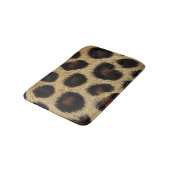 Cow Black White Spots Fur バスマット (アングル)