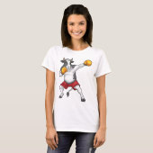 Cow Boxer Boxing gloves Boxing Tシャツ (正面フル)