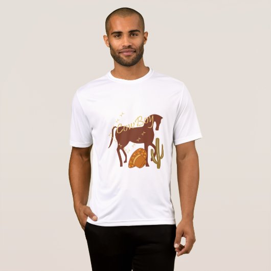 Cow boy tシャツ (正面フル)