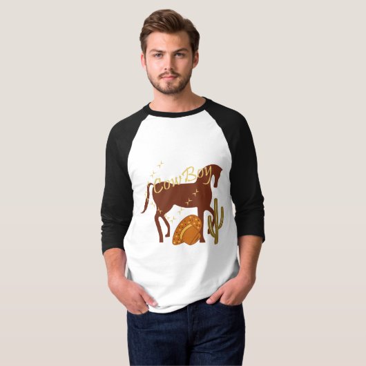 Cow boy tシャツ (正面フル)