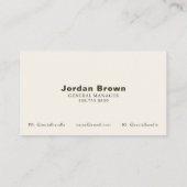 Cow Business QR Code Cards 名刺 (裏面)