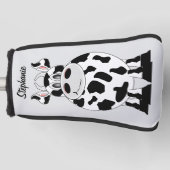Cow Design ゴルフヘッドカバー (正面)