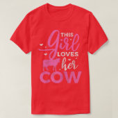 Cow Farmer Cow Lover Cow Owner Distressed Tシャツ (デザイン正面)