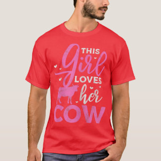 Cow Farmer Cow Lover Cow Owner Distressed  Tシャツ