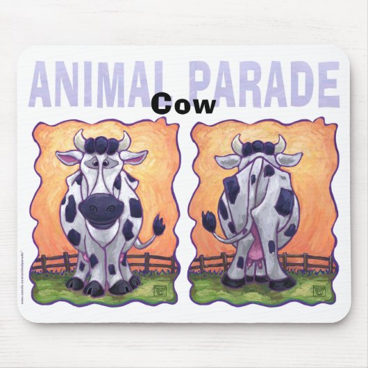 Cow Gifts & Accessories マウスパッド (正面)