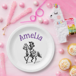 Cow Girl ペーパープレート