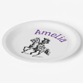 Cow Girl ペーパープレート (アングル)