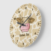 Cow Head Large Clock ラージ壁時計 (傾斜)
