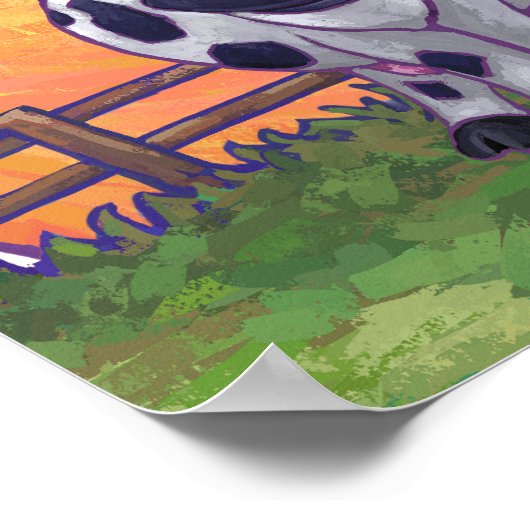 Cow My Room Poster ポスター (角)