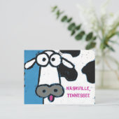 cow, NASHVILLE,TENNESSEE POSTCARD ポストカード (スタンド正面)
