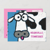 cow, NASHVILLE,TENNESSEE POSTCARD ポストカード (正面/裏面)