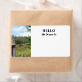 Cow on Hill ラベル (インサイチュ)