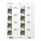 Cow on Hill ラベル (フルシート)