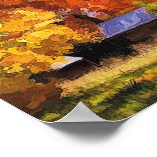 Cow Painting ポスター (角)