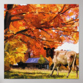 Cow Painting ポスター (正面)