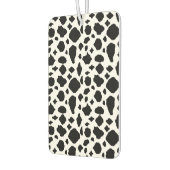 Cow Pattern Black and White カーエアーフレッシュナー (左)