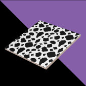 Cow Pattern Black and White Country タイル