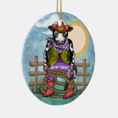 Cow Poke セラミックオーナメント (右)