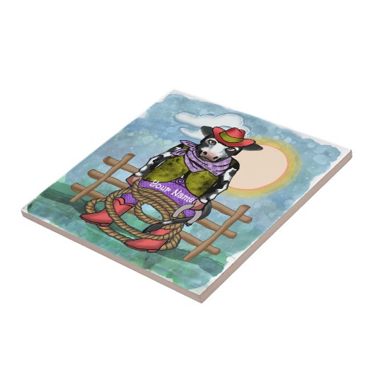 Cow Poke タイル (側面)