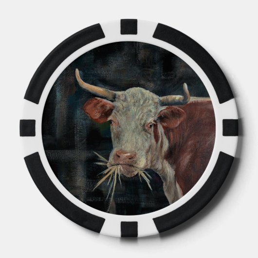 Cow Poker Chip ポーカーチップ (正面)