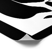 Cow Poster-Kitche Is Closed It Yourself Poster ポスター (角)