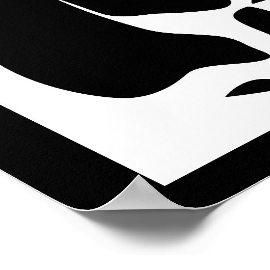 Cow Poster-Kitche Is Closed It Yourself Poster ポスター (角)