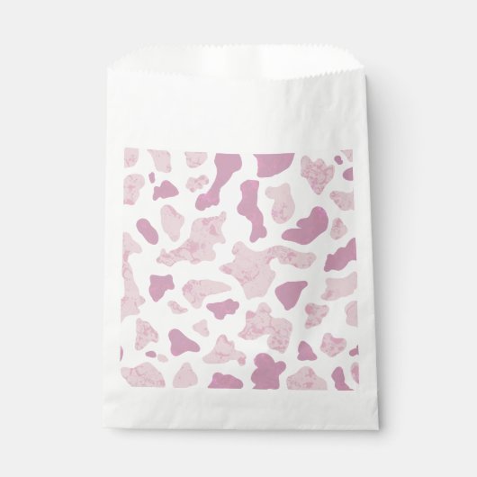 Cow Print Pattern フェイバーバッグ (正面)