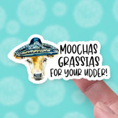 Cow Punの注文に感謝おもしろいする シール