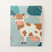 cow puzzle ジグソーパズル (縦)
