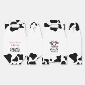 Cow Theme First Birthday フェイバーボックス (見開き)