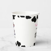 Cow Theme First Birthday 紙コップ (左)