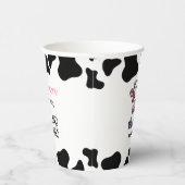 Cow Theme First Birthday 紙コップ (右)