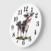 Cow Wall Clock ラージ壁時計 (傾斜)