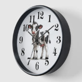 Cow Wall Clock 壁時計 (傾斜)
