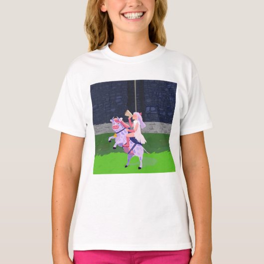 Cow warrior tシャツ (正面)