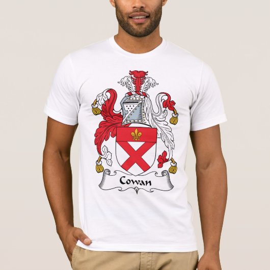 Cowanの家紋 Tシャツ (正面)