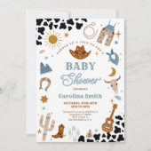 Cowboy Baby Shower Invitation 招待状 (正面)