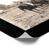 Cowboy Band Oregon写真1911 ポスター (角)