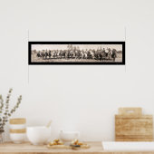 Cowboy Band Oregon写真1911 ポスター (キッチン)