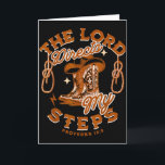 Cowboy Bible Scripture Verse Western Country Jesus カード<br><div class="desc">Cowboy Bible Scripture Verse Western Country Jesus Faith</div>